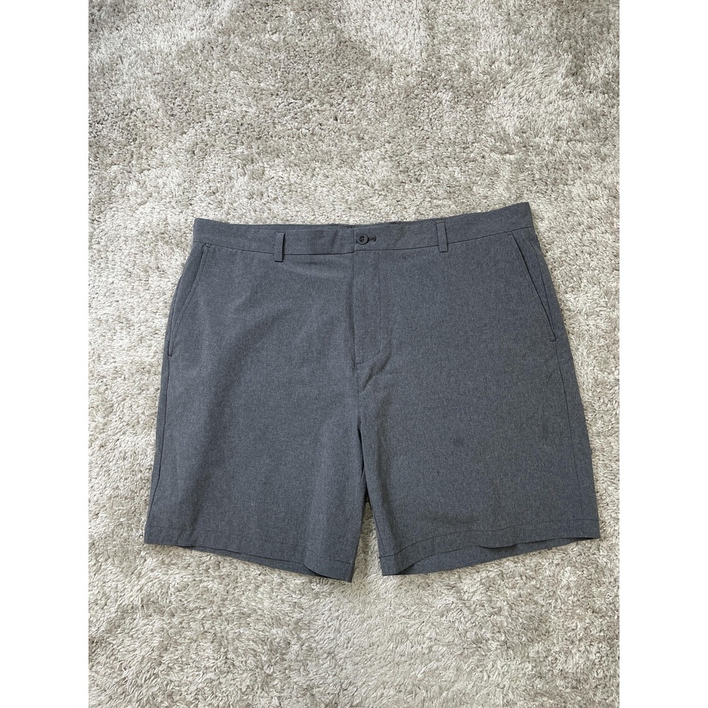 Vineyard Vines Shorts Mens 42 Heather Gray Performance Breaker Stretch Golf
